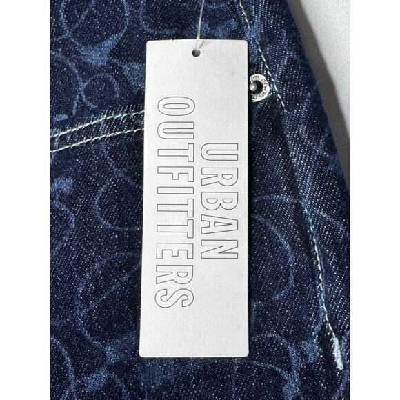 NWT BDG Urban Outfitters Women’s Floral Low Rise Flare Leg Jeans - Size 33x31 - Picture 9 of 11